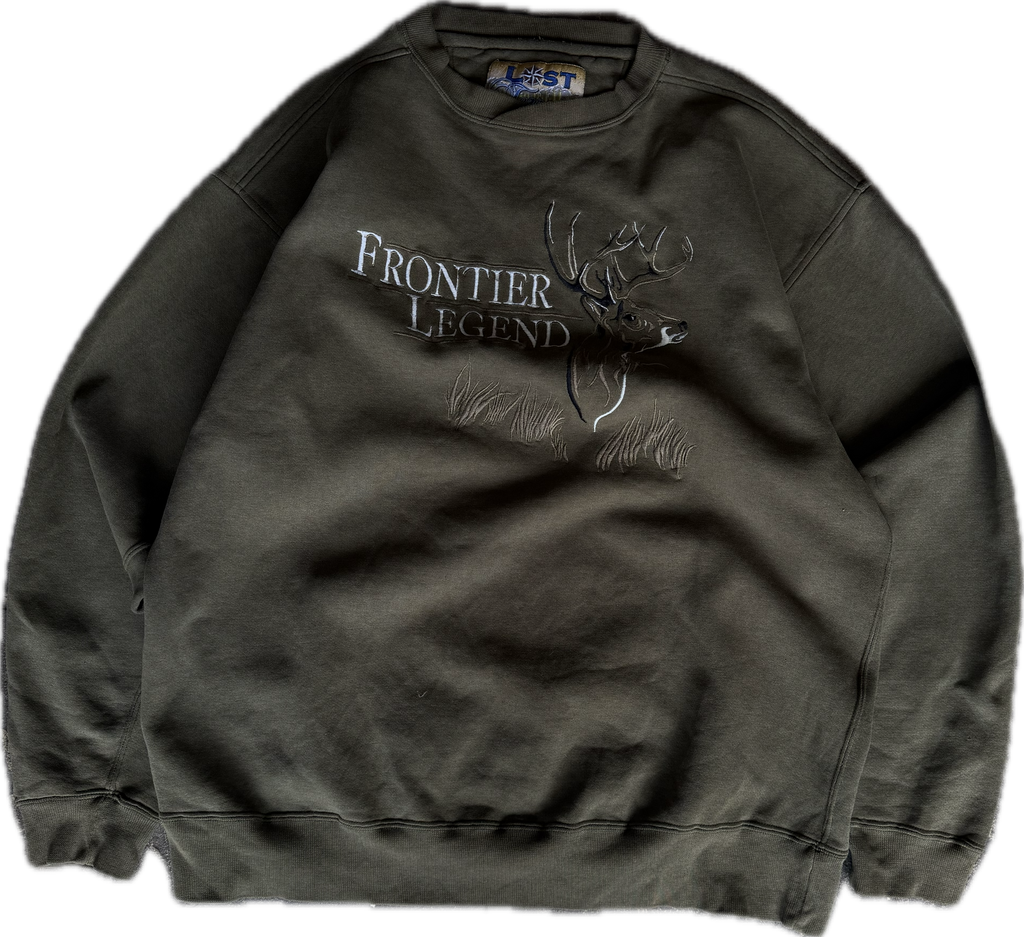 Vintage LOST frontier Legend crewneck sweatshirt